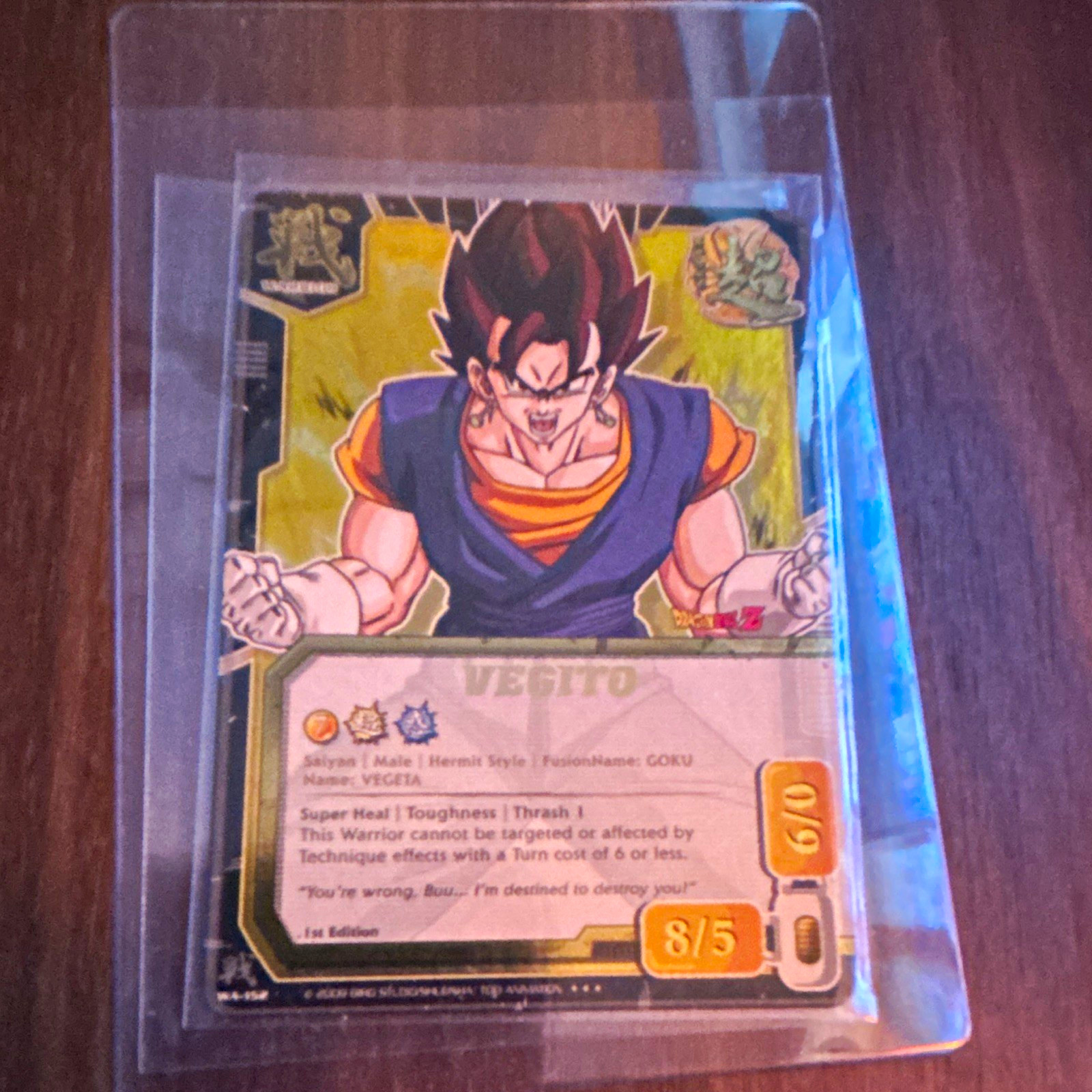 Bandai Dragon Ball Z Vegito 1st WA-152 (2000)