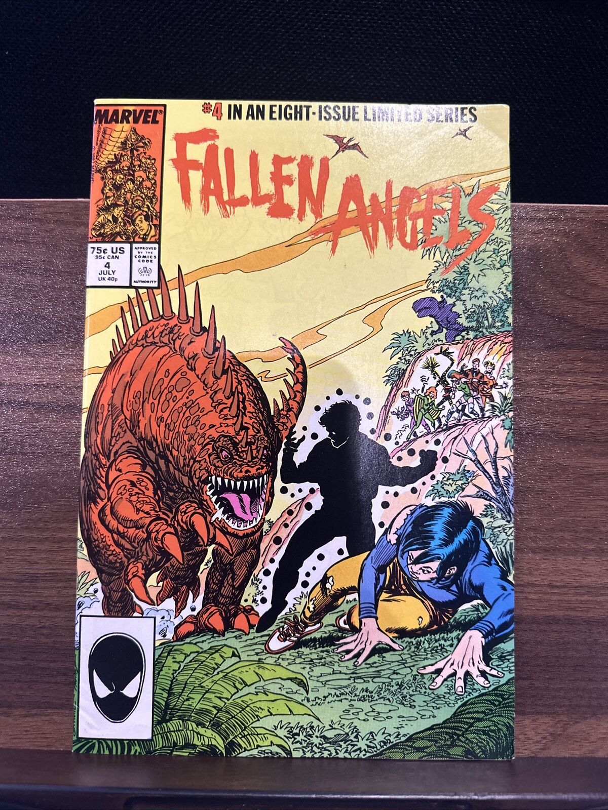 Fallen Angels #4 (Jul 1987, Marvel) Limited Series New Mutants Spin Off