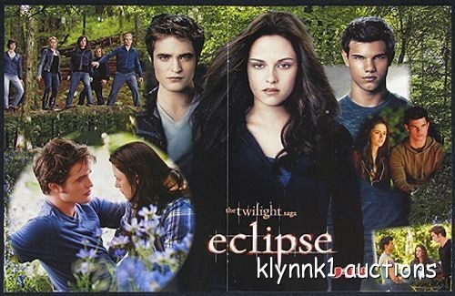 Twilight eclipse Poster Centerfold 1946A KE$HA iCarly on back