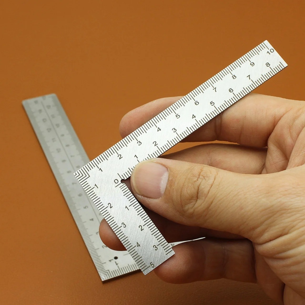 Mini Framing Ruler Measuring Layout Tool Stainless Steel Square Right Angle US Mini Framing Ruler Measuring Layout Tool Stainless Steel Square Right Angle US