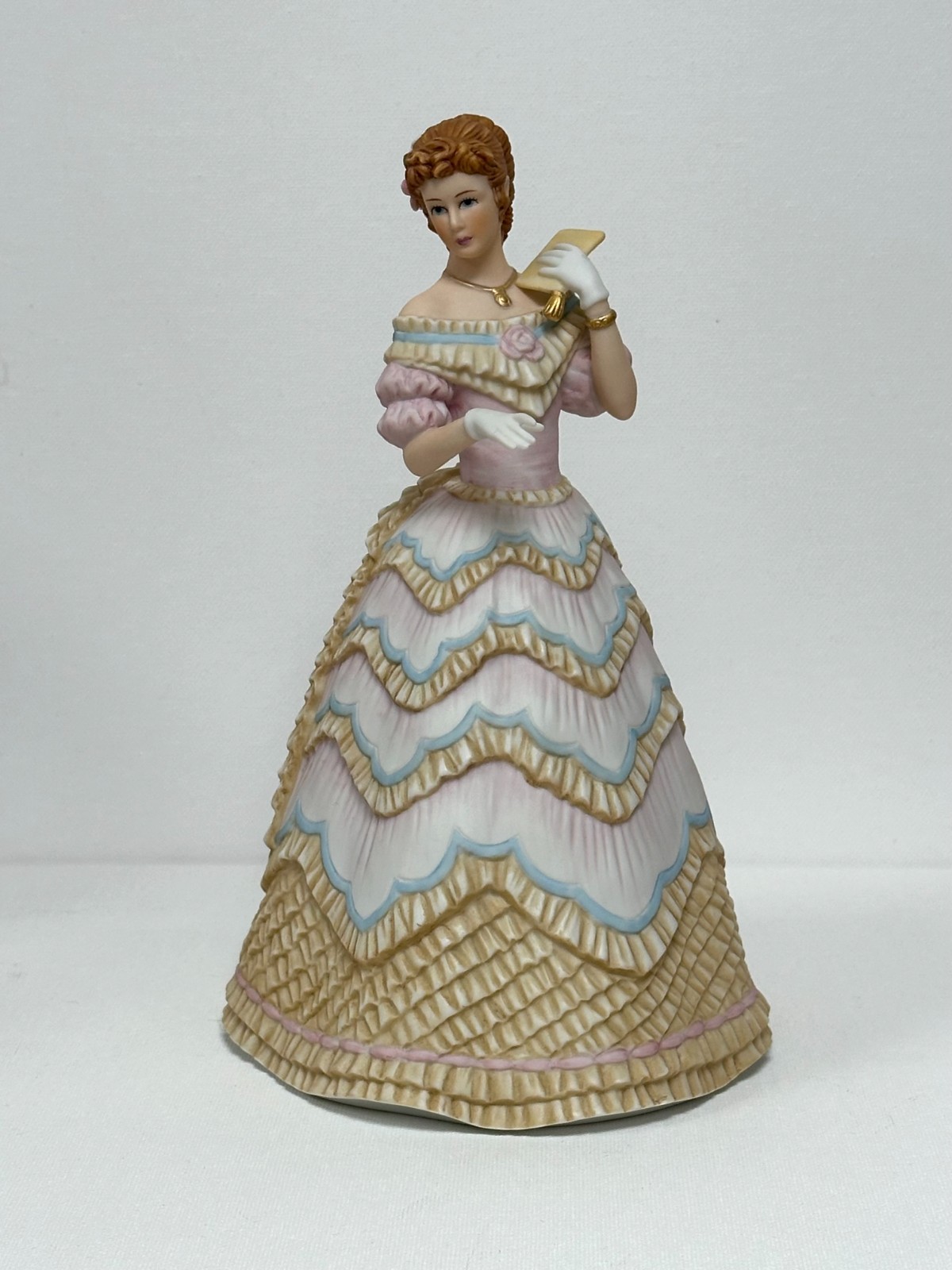 Lenox The Belle of the Ball Fine Porcelain Sculpture Figurine Japan Victorian Lenox The Belle of the Ball Fine Porcelain Sculpture Figurine Japan Victorian