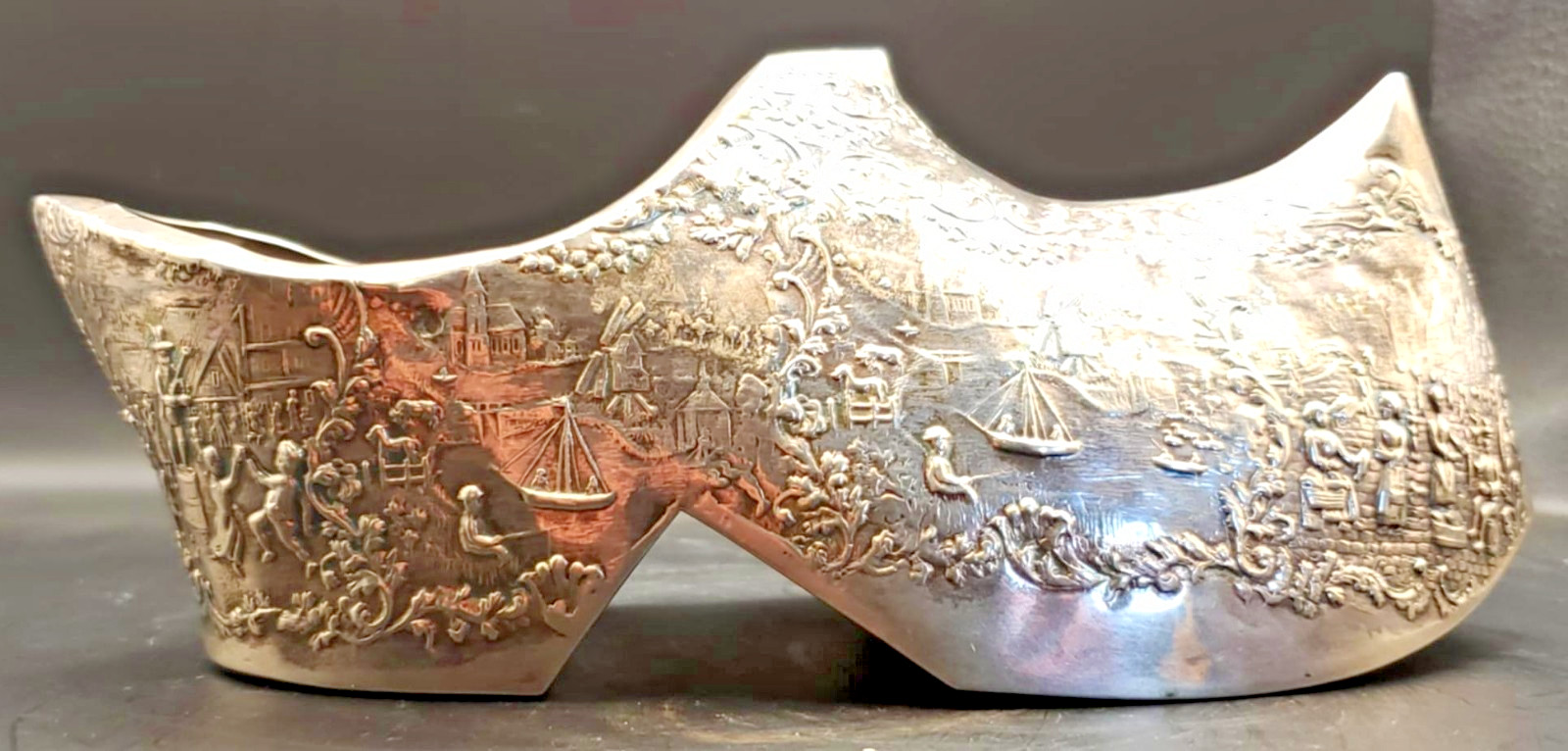 1907 Grand Lodge of Maryland Grand Master Thomas J Shryock Silver Shoe .833 193g