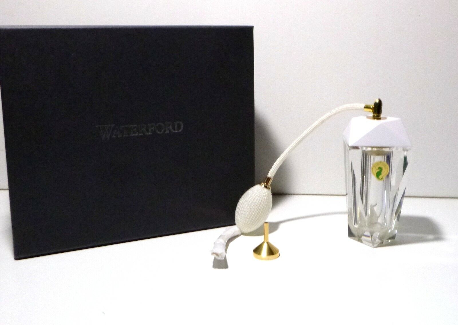 *NEW* Waterford Crystal GLACIA (2013-2015) Perfume Atomizer 5 3/4
