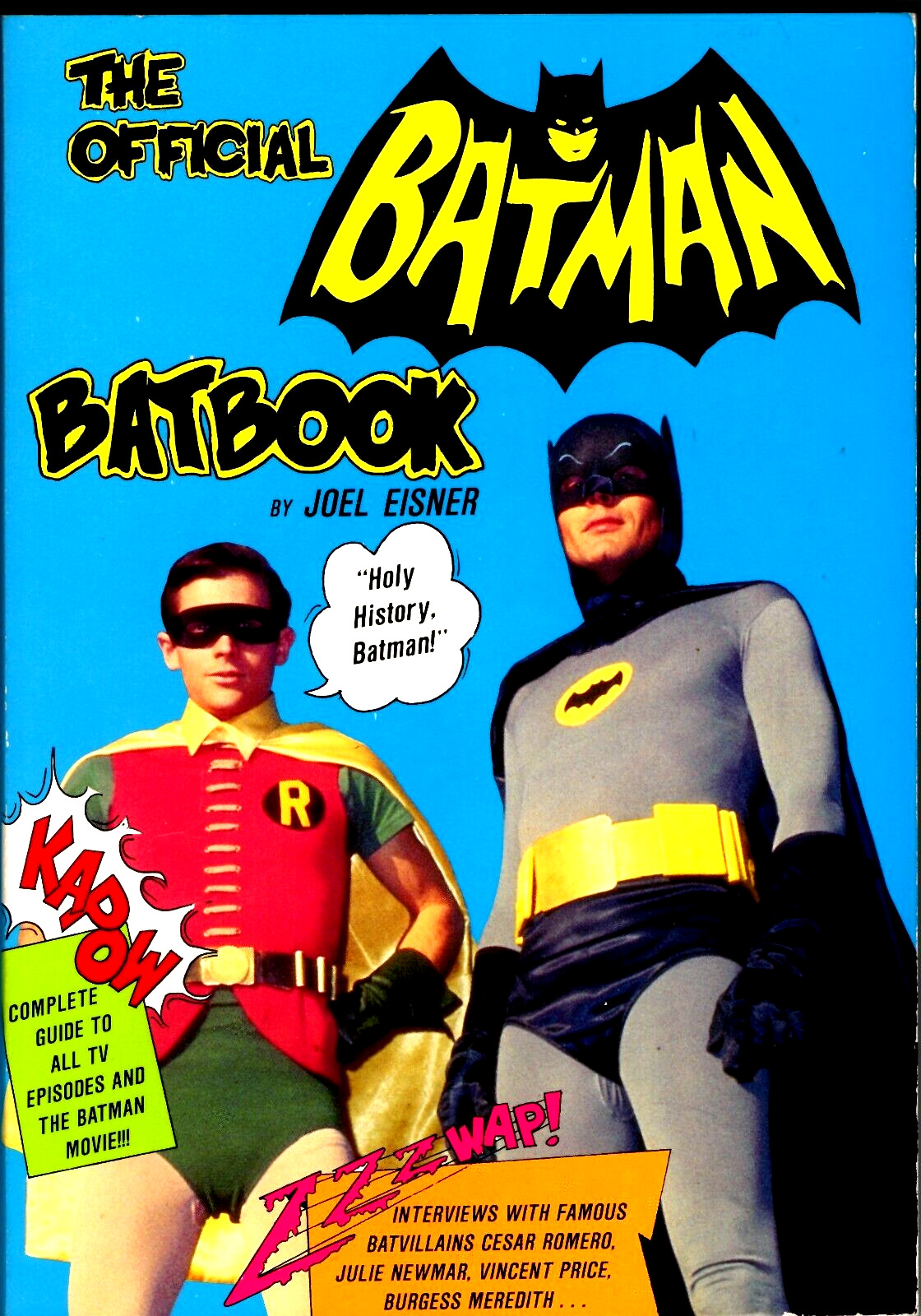 The Official Batman Batbook book by Joel Eisner 1986 / 3 Season\'s Episodes Guide