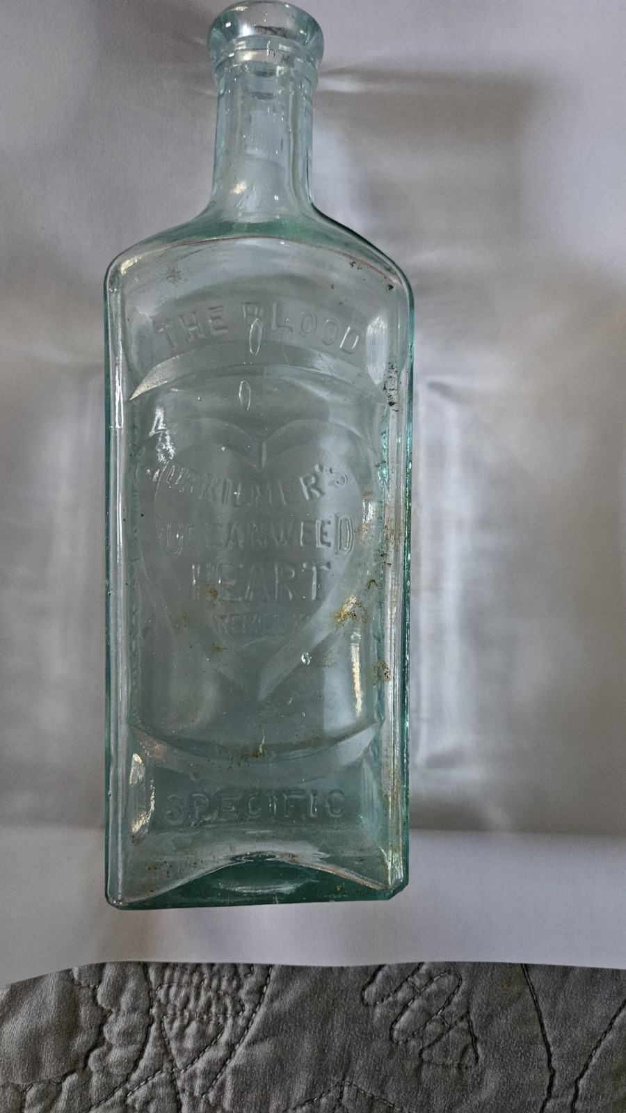 Dr Kilmer’s Ocean Weed Heart Remedy Antique Bottle