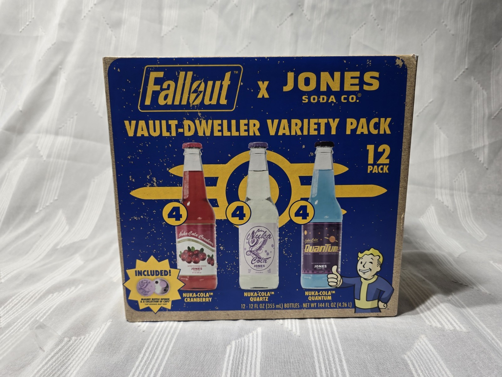 Jones soda Co. Fallout Vault-Dweller Variety Pack-12 pack