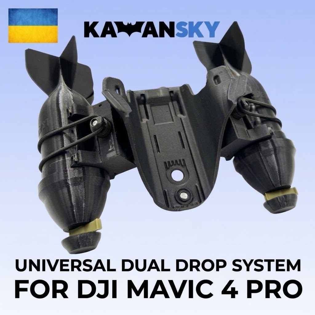 Dual Airdrop Release Drop System for DJI Mavic 4 Pro / Mavic 3 Kazhan TWIX