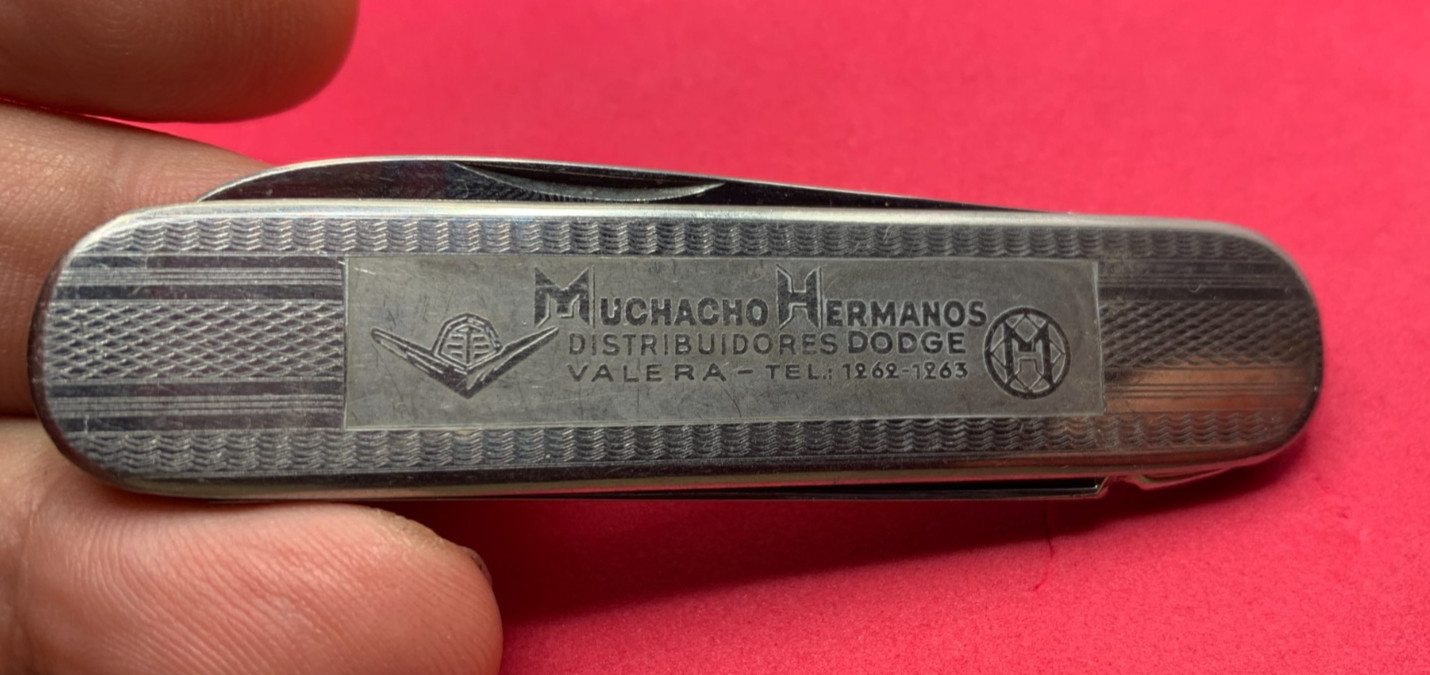 Rare Muchacho Hermanos Brothers Venezuelan Dodge Folding Knife 1963 Solingen