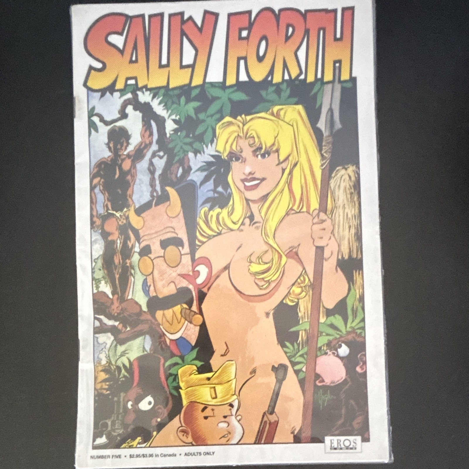 Sally Forth #5 Wallace Wood Wally Eros Comic Book Fantagraphics