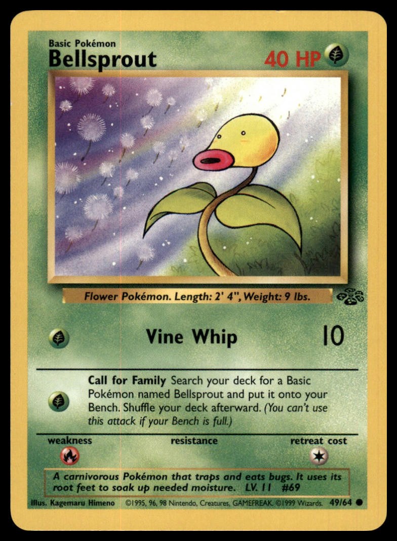 Jungle #49/64 Bellsprout