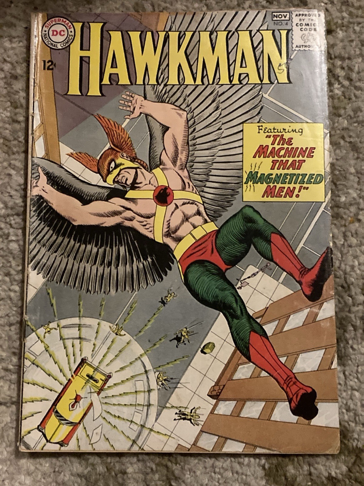 Hawkman #4 (DC Comics October-November 1964) First Zantanna