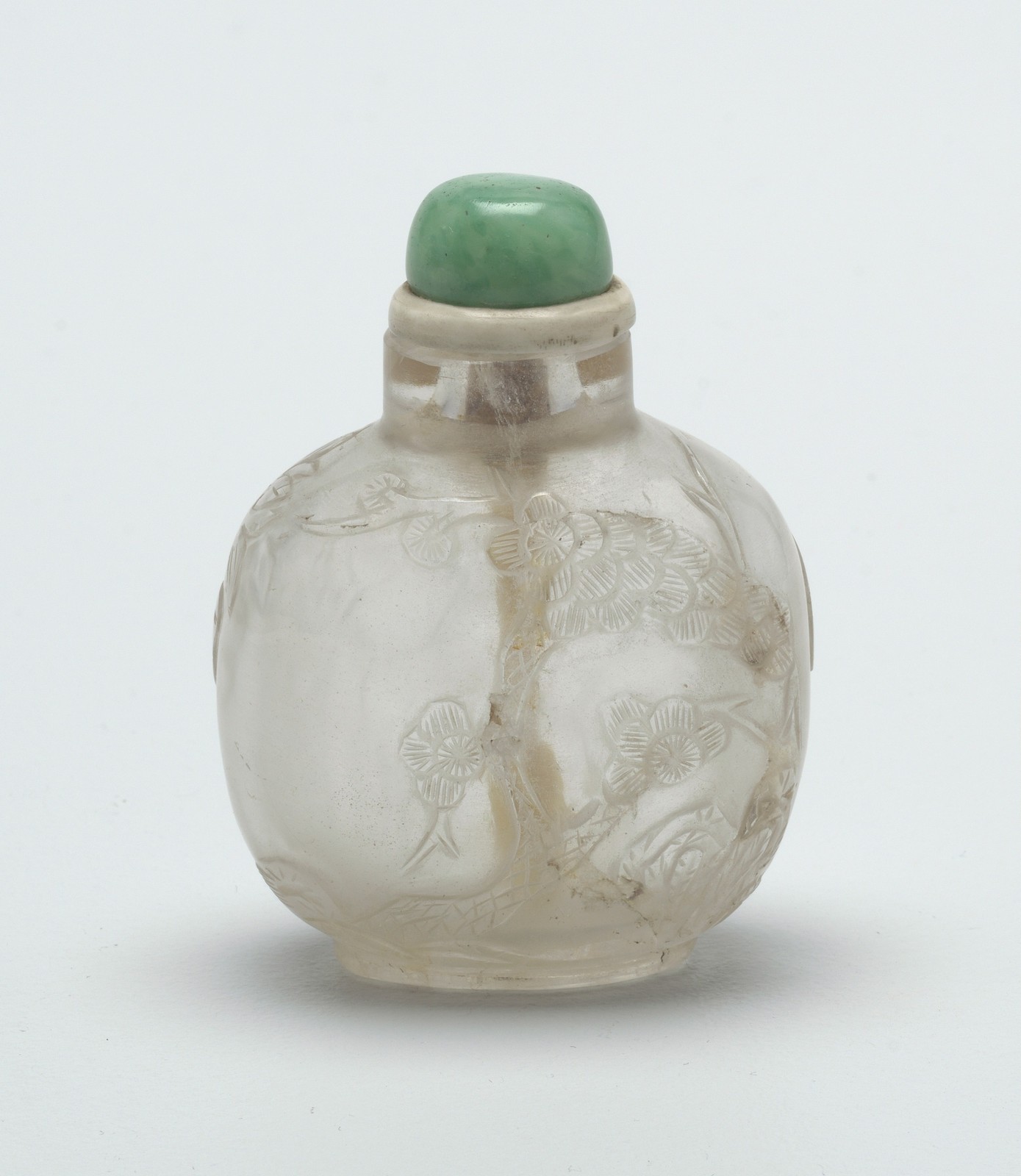 Snuff Bottle Stopper 1790s Vintage Asian Jade Photo Reprint Wall Art