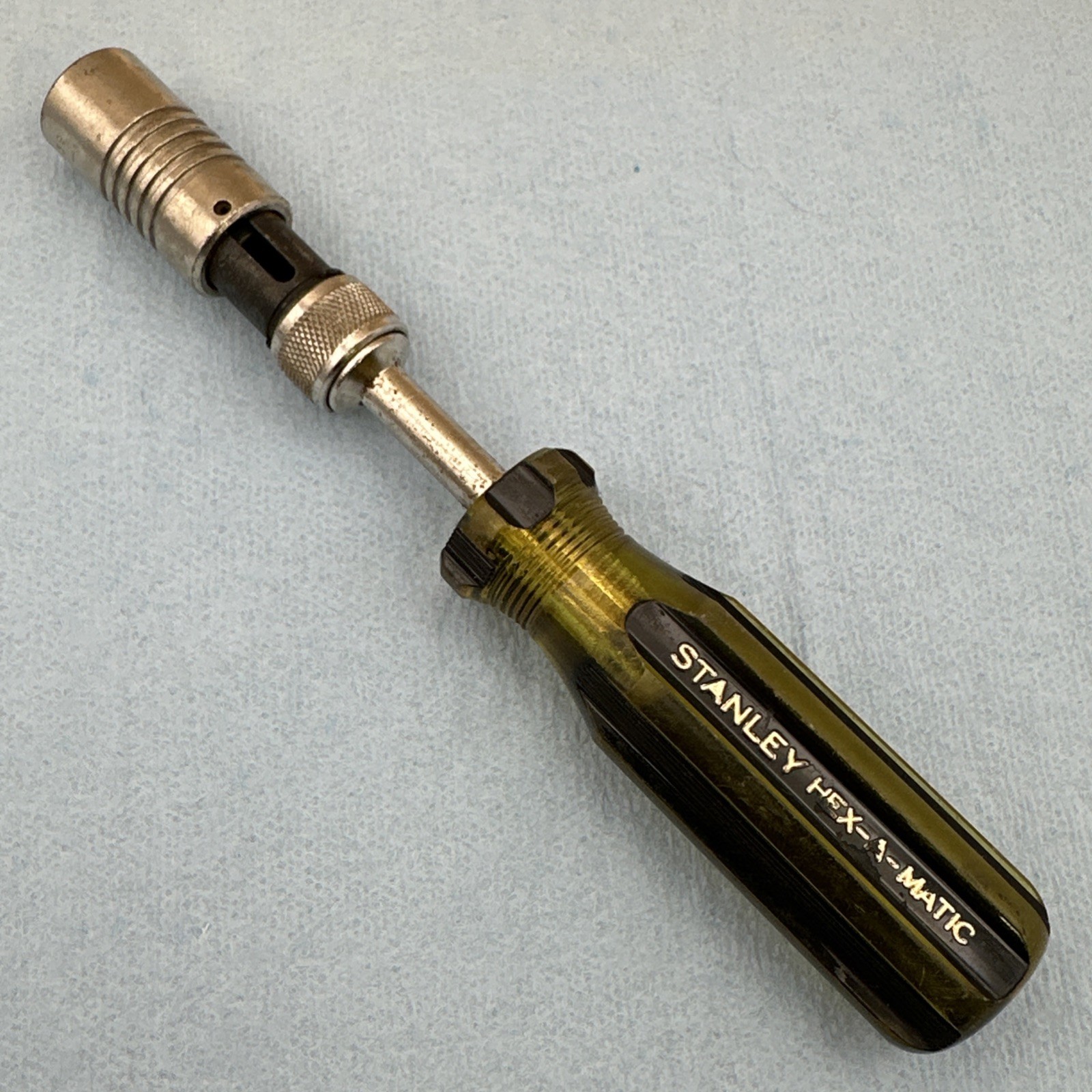 VINTAGE STANLEY HEX-A-MATIC NO. 66-525- USA