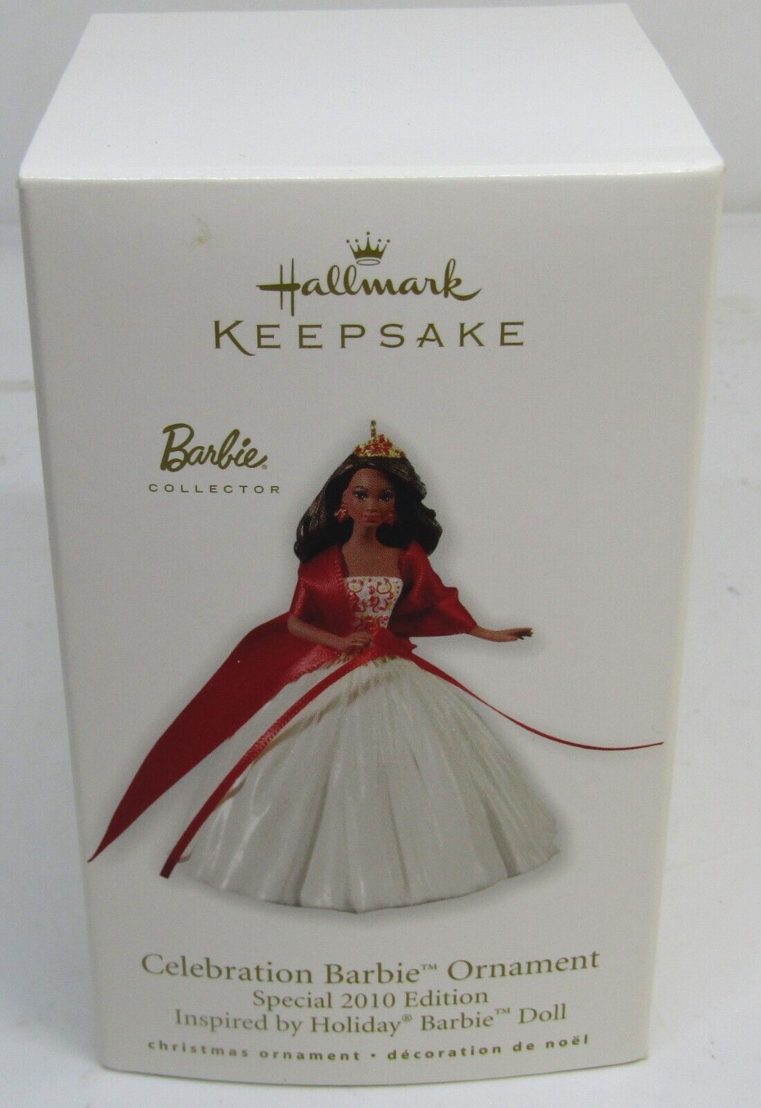 Hallmark Keepsake 2010, Barbie Collector Celebrations Barbie, Ornament.
