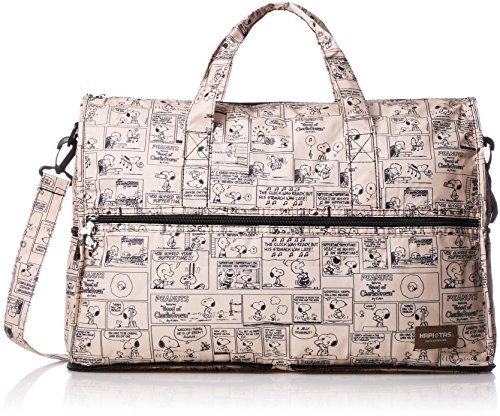 [Hapitas] Foldable Boston Bag Snoopy Carry-on Compatible 23L SNOOPY Hapitas