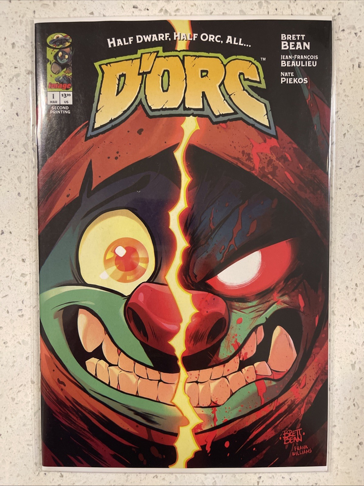 Dorc #1 2nd Print Brett Bean Cover A Variant Image 2026 NM Dorc #1 2nd Print Brett Bean Cover A Variant Image 2026 NM