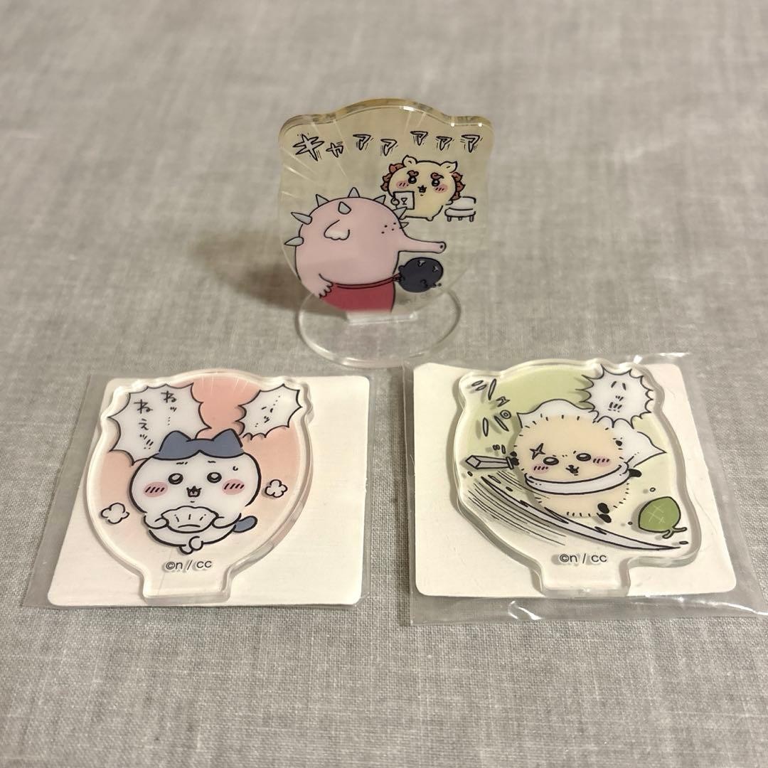 Chiikawa Acrylic Stand 3-Piece Set