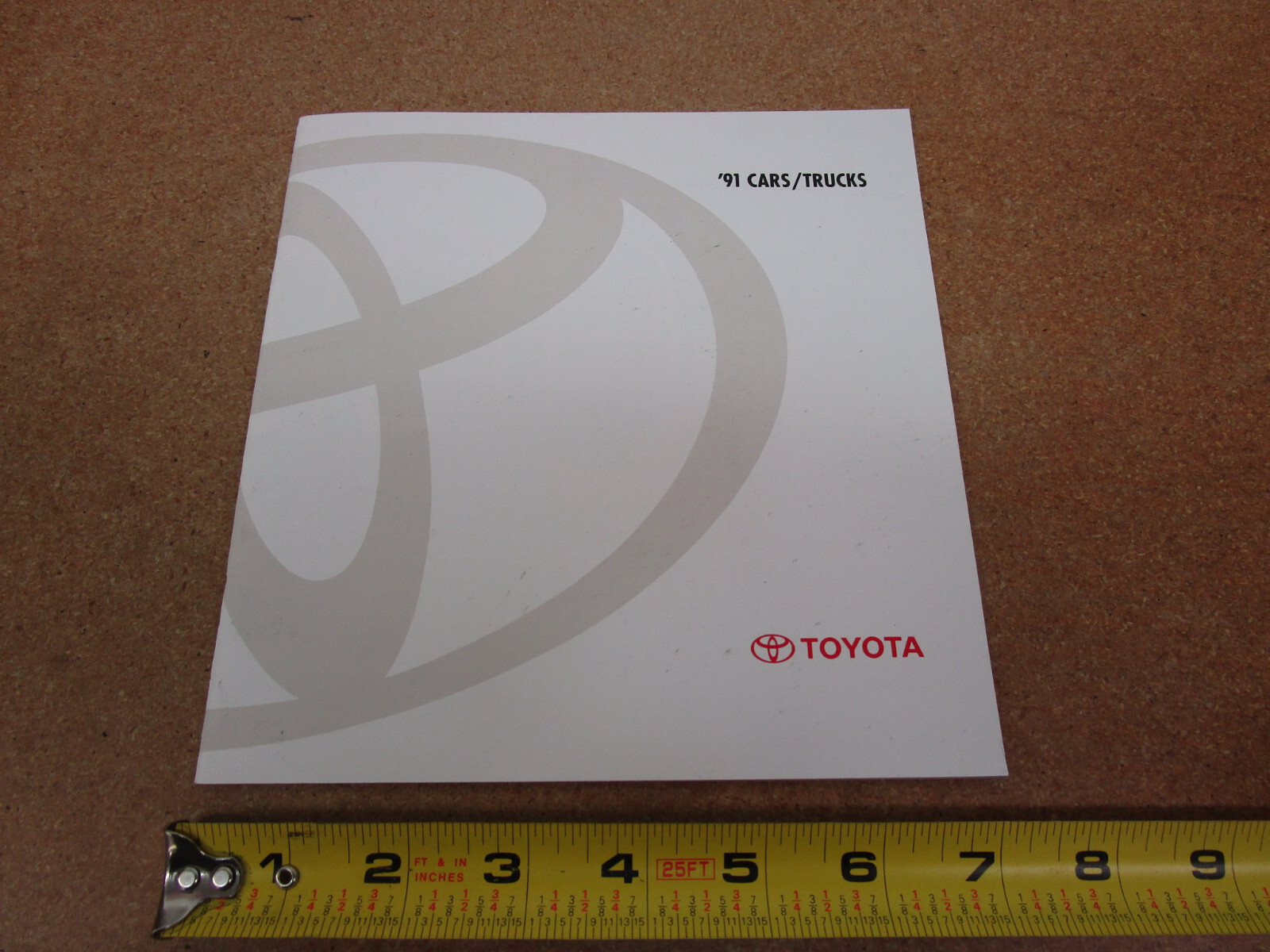 1991 Toyota Full Line sales brochure 28pgORIGINAL car truck Supra 4Runner Celica