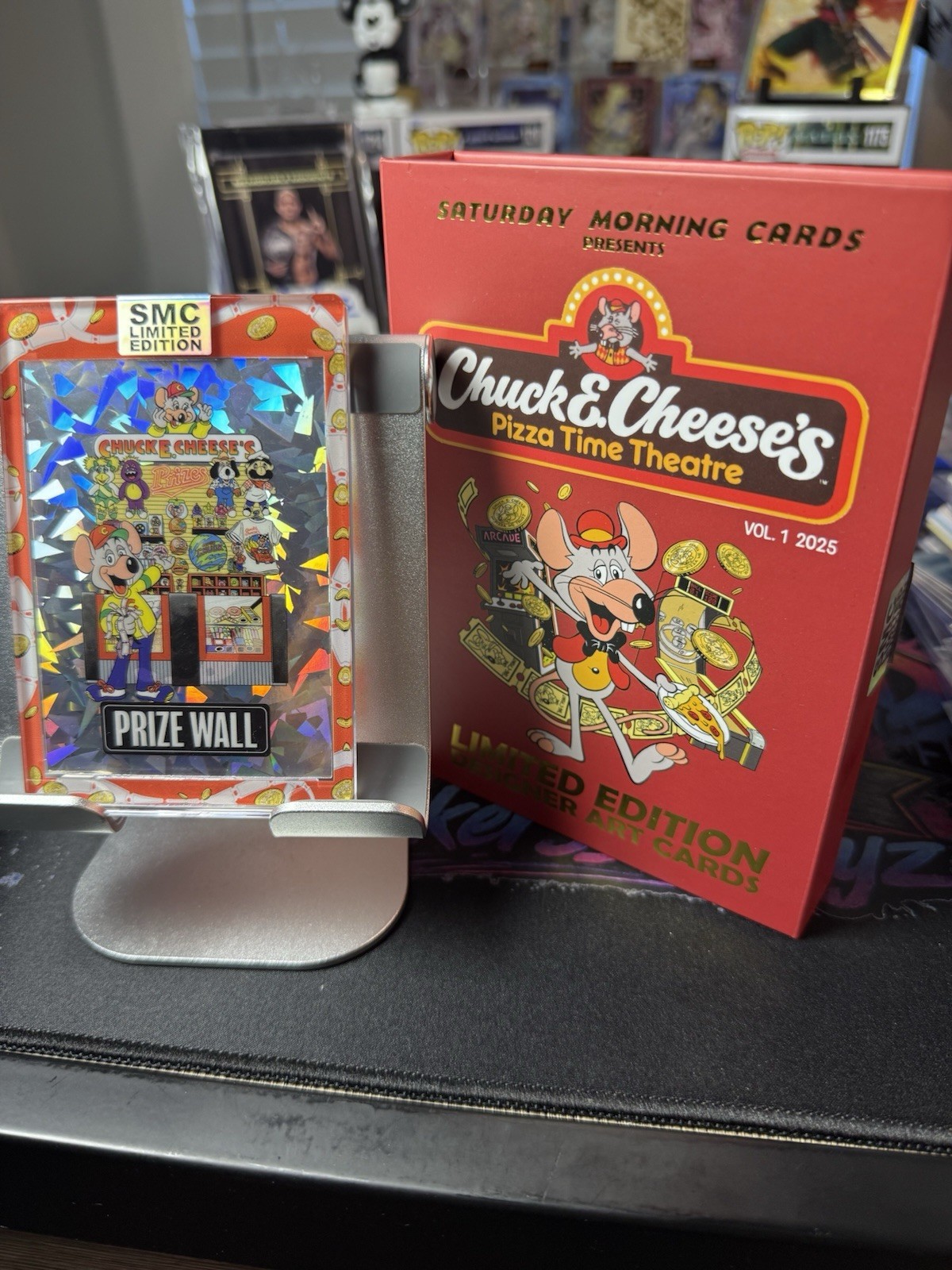 2025 SMC Chuck E. Cheese Prize Wall ICE P-2 #43/50 Rare Limited Edition