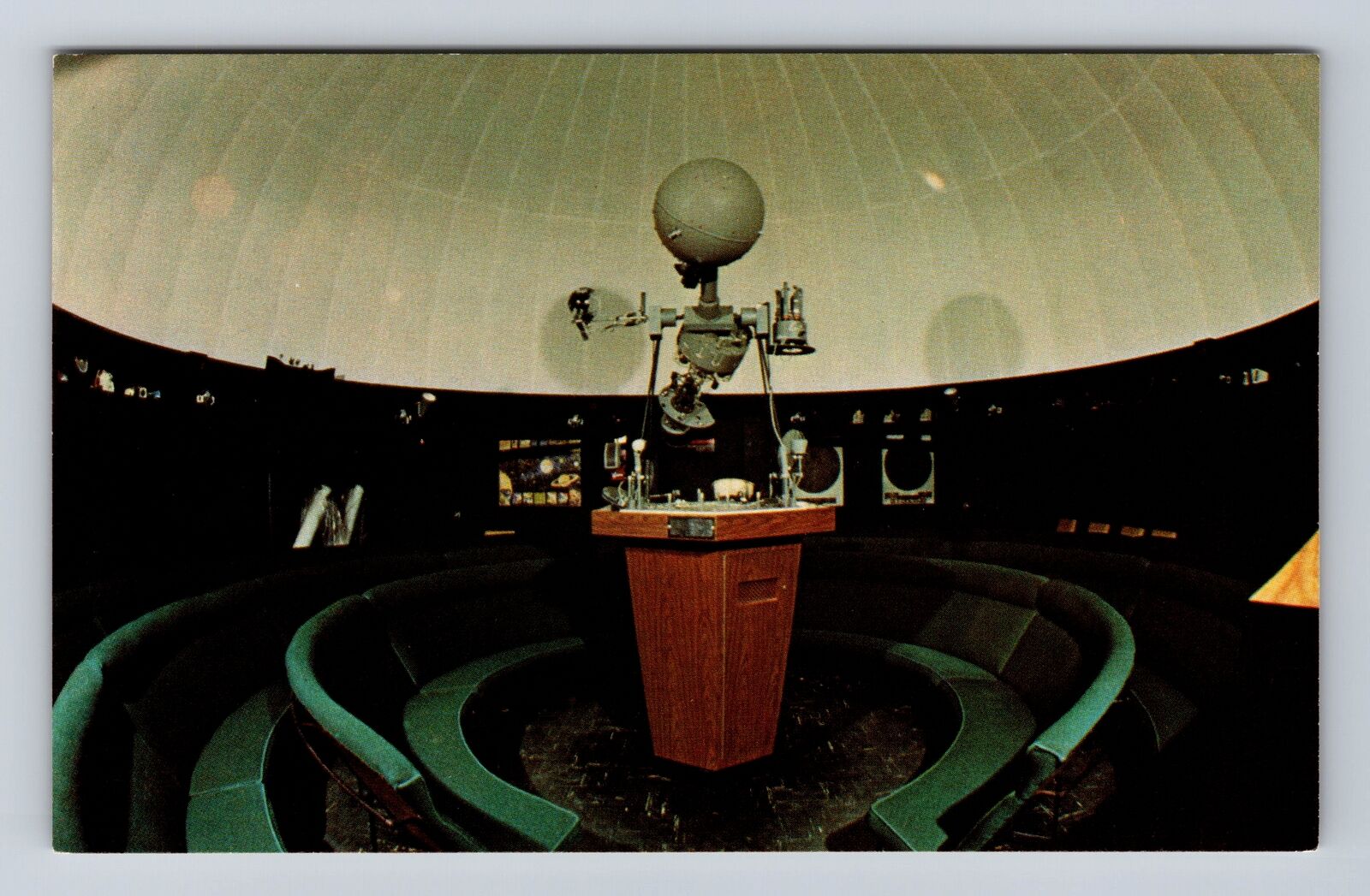 Canton OH-Ohio, The Hoover Price Planetarium Vintage Postcard
