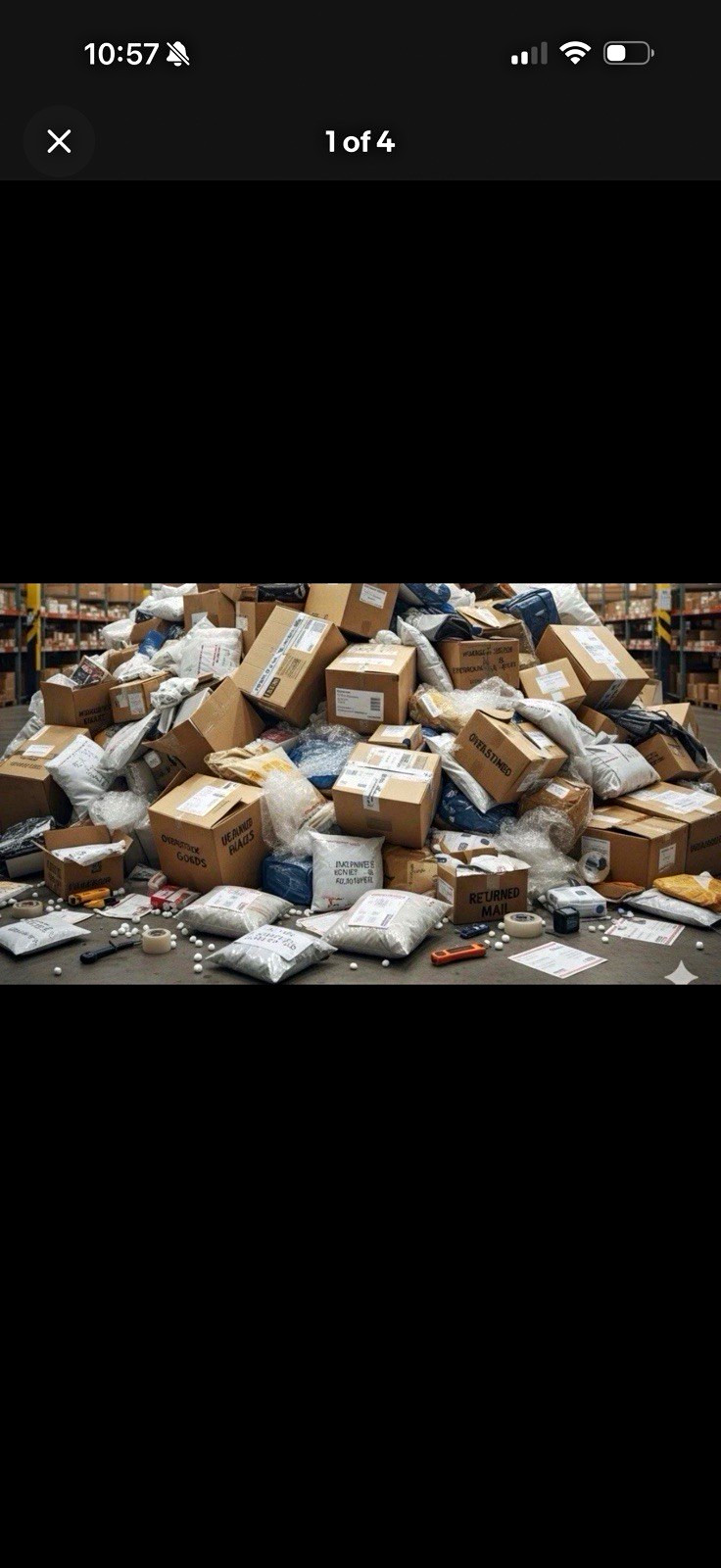 Box Unclaimed/Undelivered Packages Wholesale Lot (only a kid lot of 20 items)