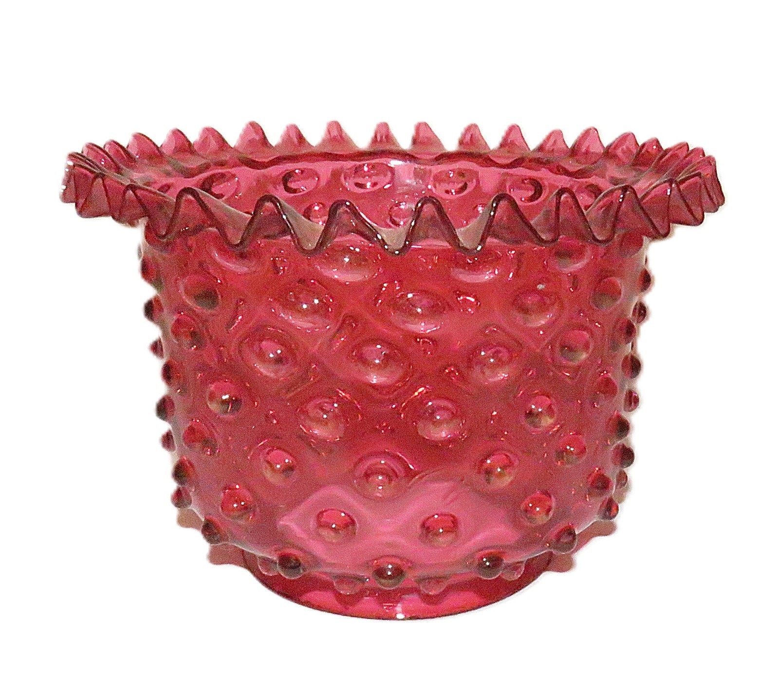 Hobnail Glass Oil Kerosene Gas Banquet Lamp Shade Antique Victorian Cranberry Hobnail Glass Oil Kerosene Gas Banquet Lamp Shade Antique Victorian Cranberry