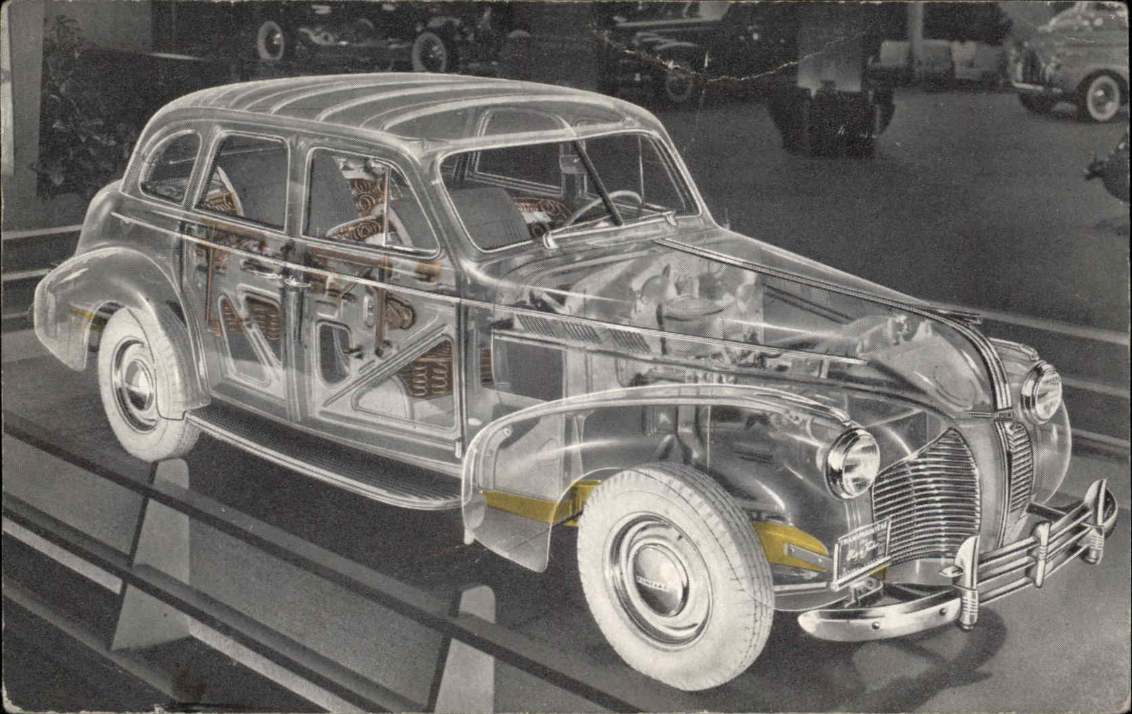 1940 San Francisco CA Golden Gate Int\'l Expo GM Transparent Car