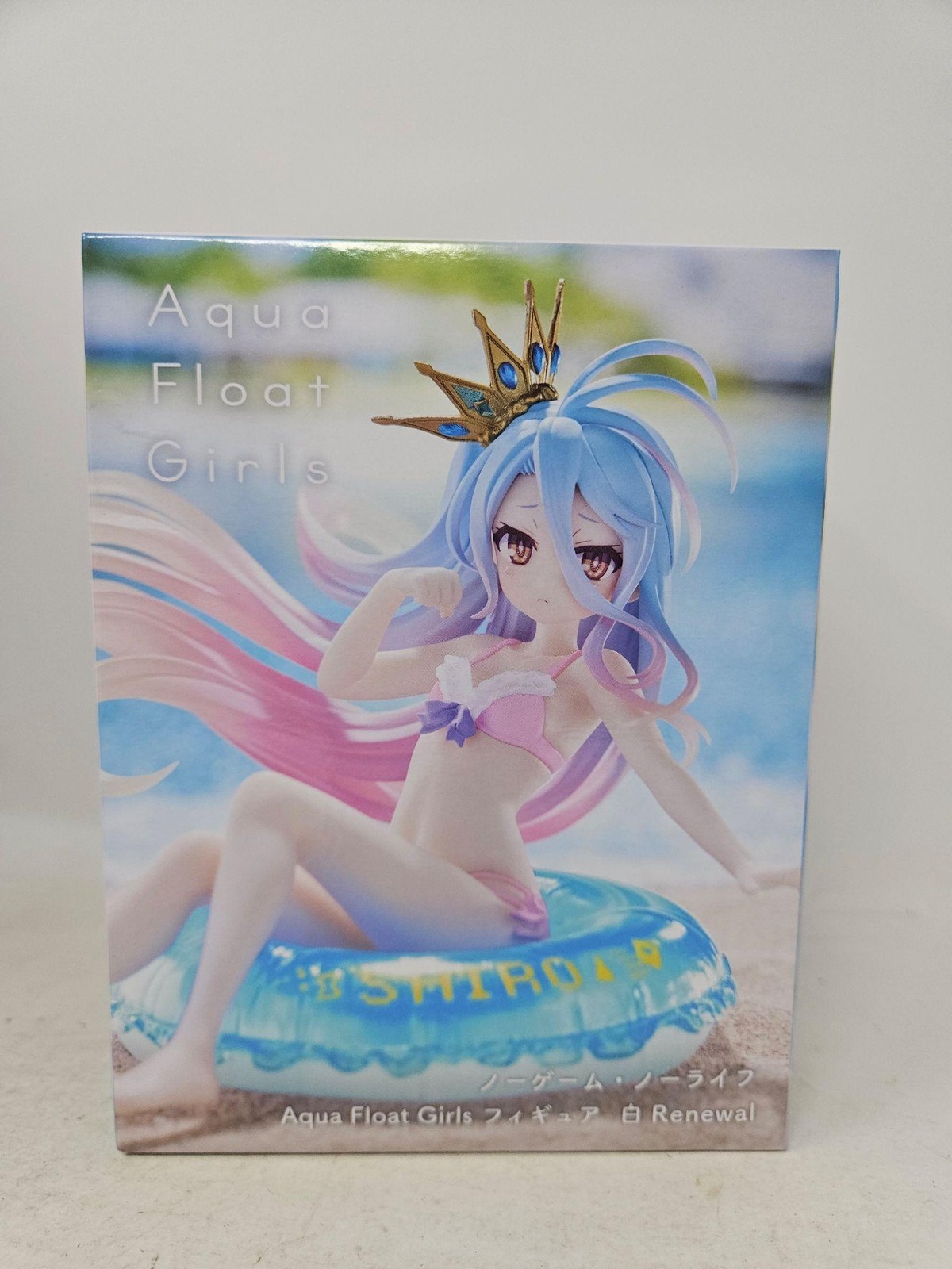 Taito Aqua Float Girls Shiro Renewal No Game No Life Anime PVC Figure New Boxed
