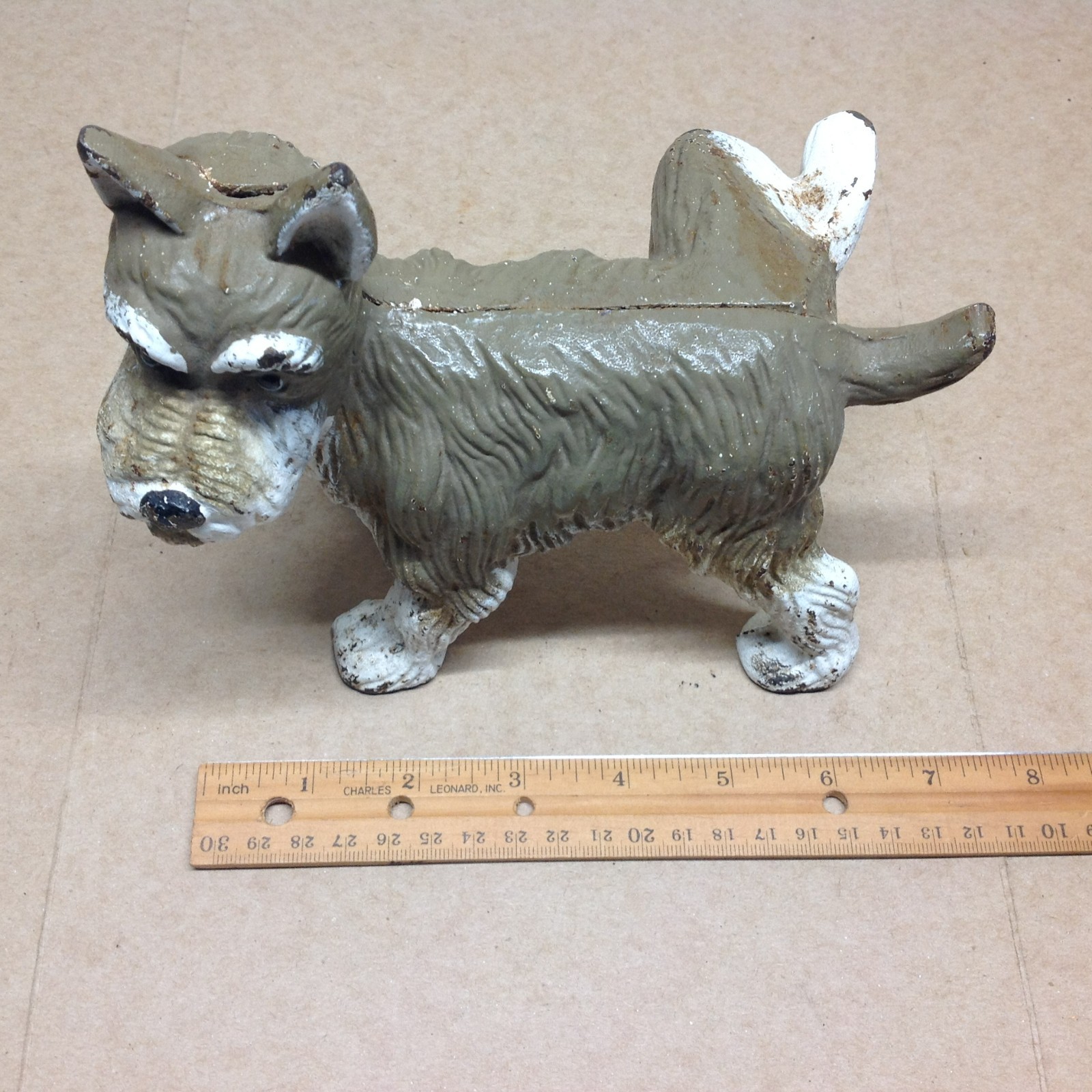 Vtg Cast Iron Scottie Dog Terrier Lifting Leg Peeing Door Stop Decor Woof Woof Vtg Cast Iron Scottie Dog Terrier Lifting Leg Peeing Door Stop Decor Woof Woof