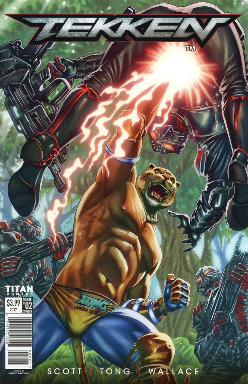 Tekken: Blood Feud #2B VF/NM; Titan | Based on Video Game - w/Bag+Board