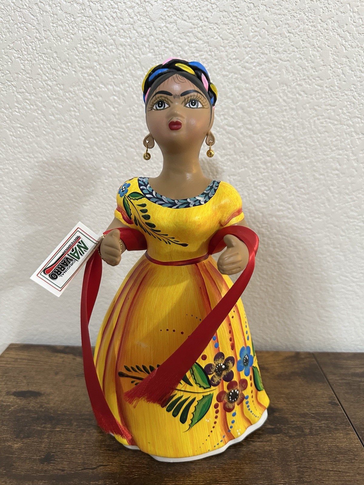 Beautiful & UniqueNavarro Lupita Frida-Yellow Skirt/Bright Color Accents