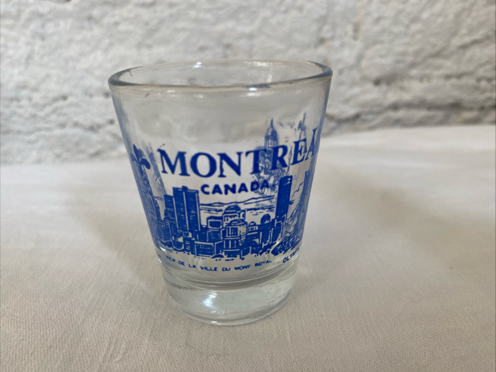 Vintage Montreal Canada Shot Glass
