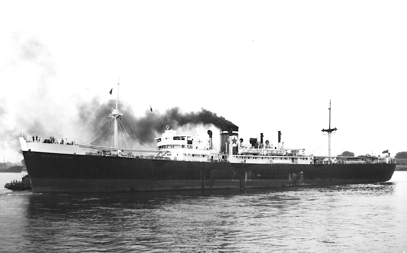 Napier Star 1942 Ship of the Blue Star Line Shipping Co OLD PHOTO