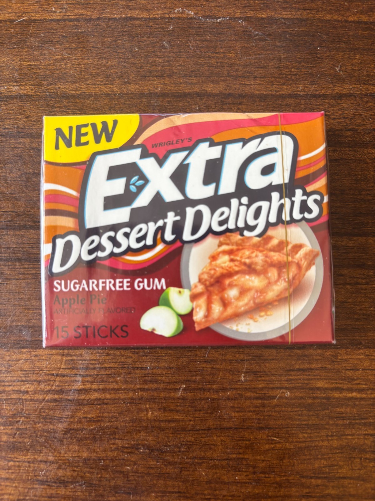 RARE DISCONTINUED Extra Dessert Delights Apple Pie Sugar Free Gum