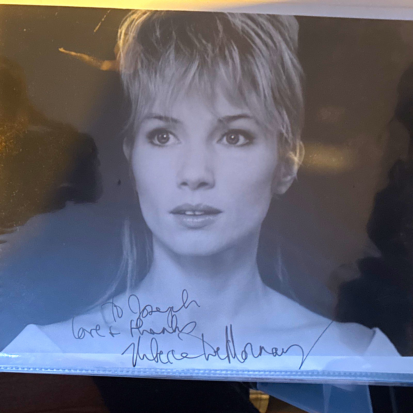 Signed Rebecca Demorney autograph Portrait Photo  8x10