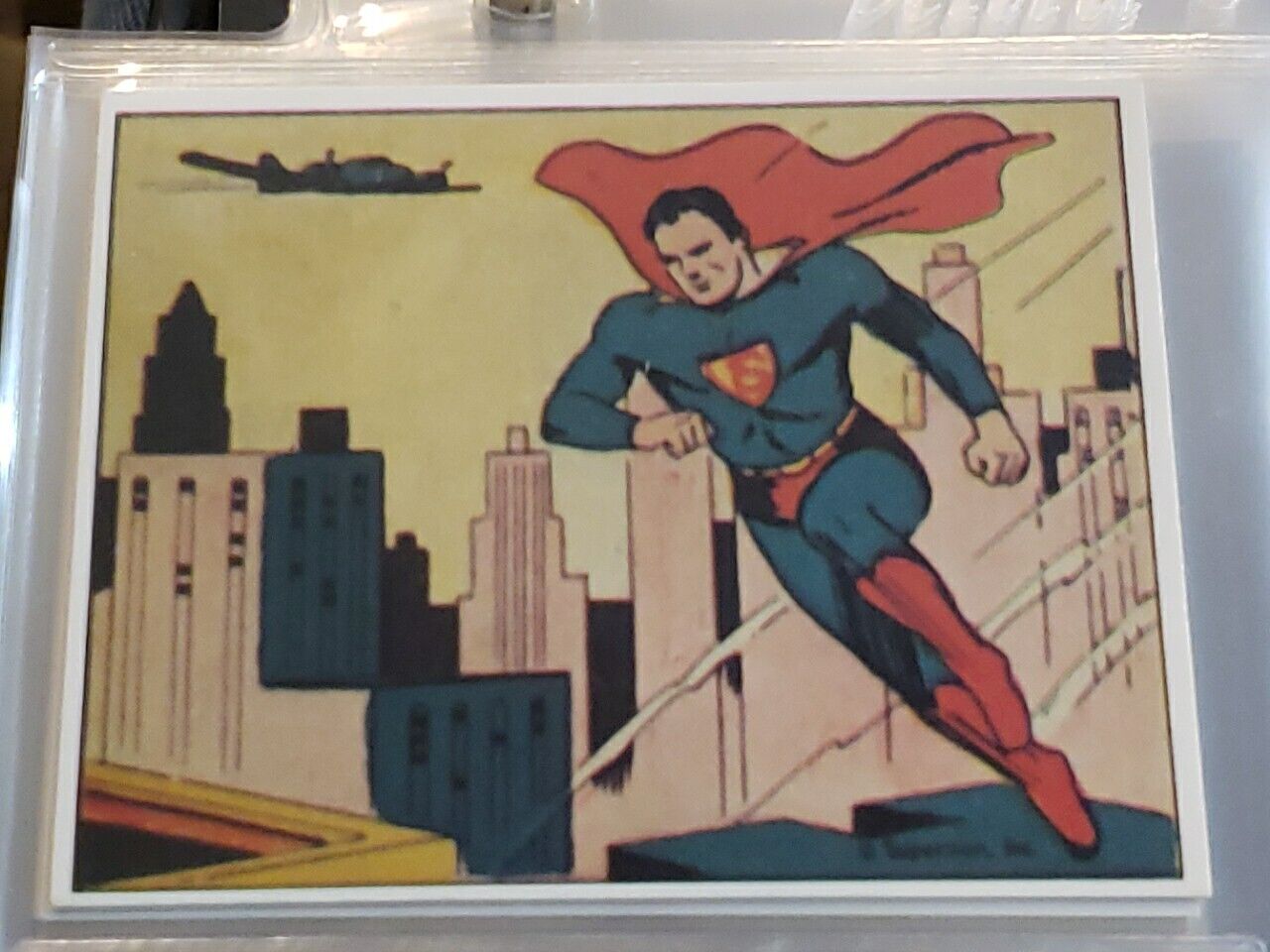 Vintage 1984 Complete Set 72 Superman Gum Trading Cards 1941 Reprint In Pages