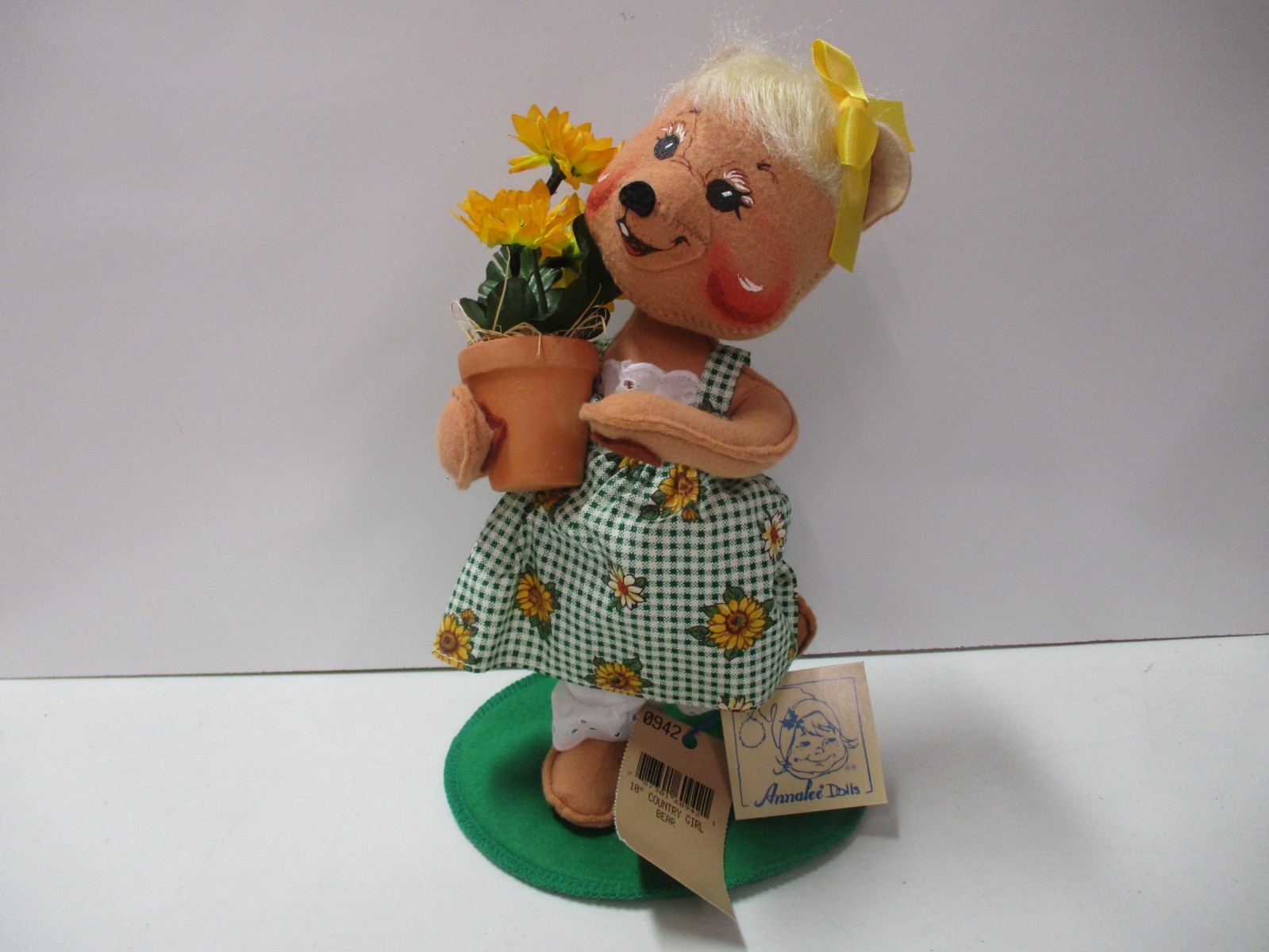 Annalee Country Girl Bear Doll