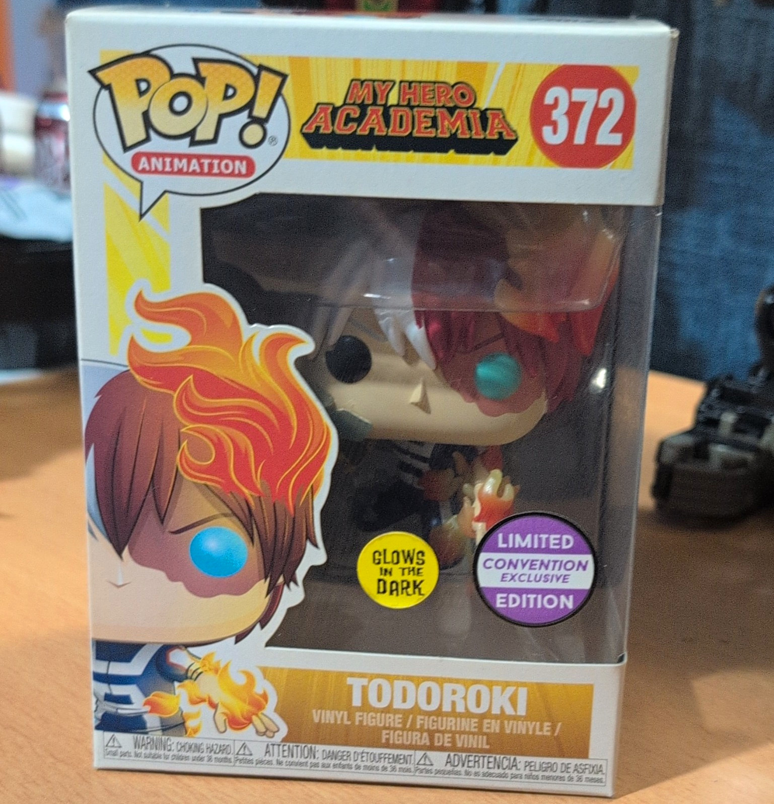 Funko Pop Animation Vinyl: My Hero Academia - Todoroki #372 GITD