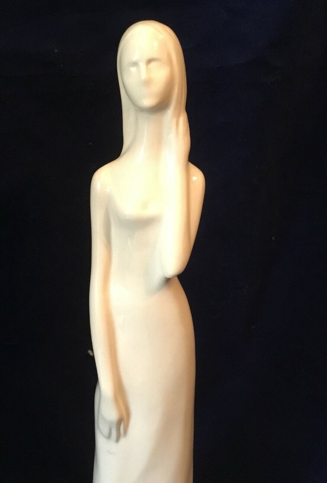 RARE Antique J Bromley Hudson & Middleton Debutante Clair Bone China Figurine  