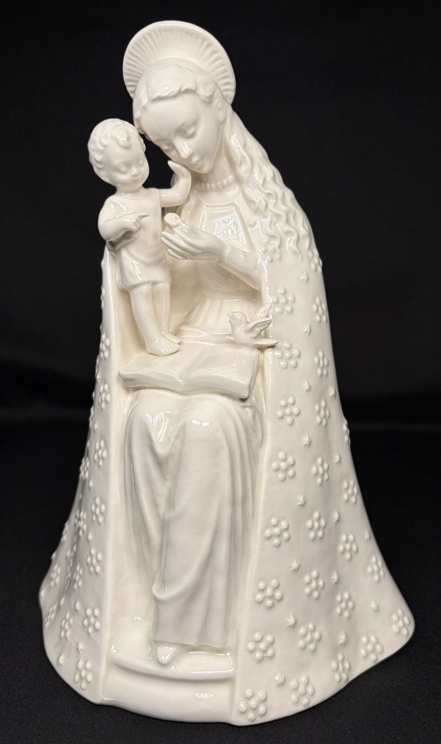 VTG GOEBEL HUMMEL FLOWER MADONNA 10/1 Virgin Mary & Child Jesus 8.25”