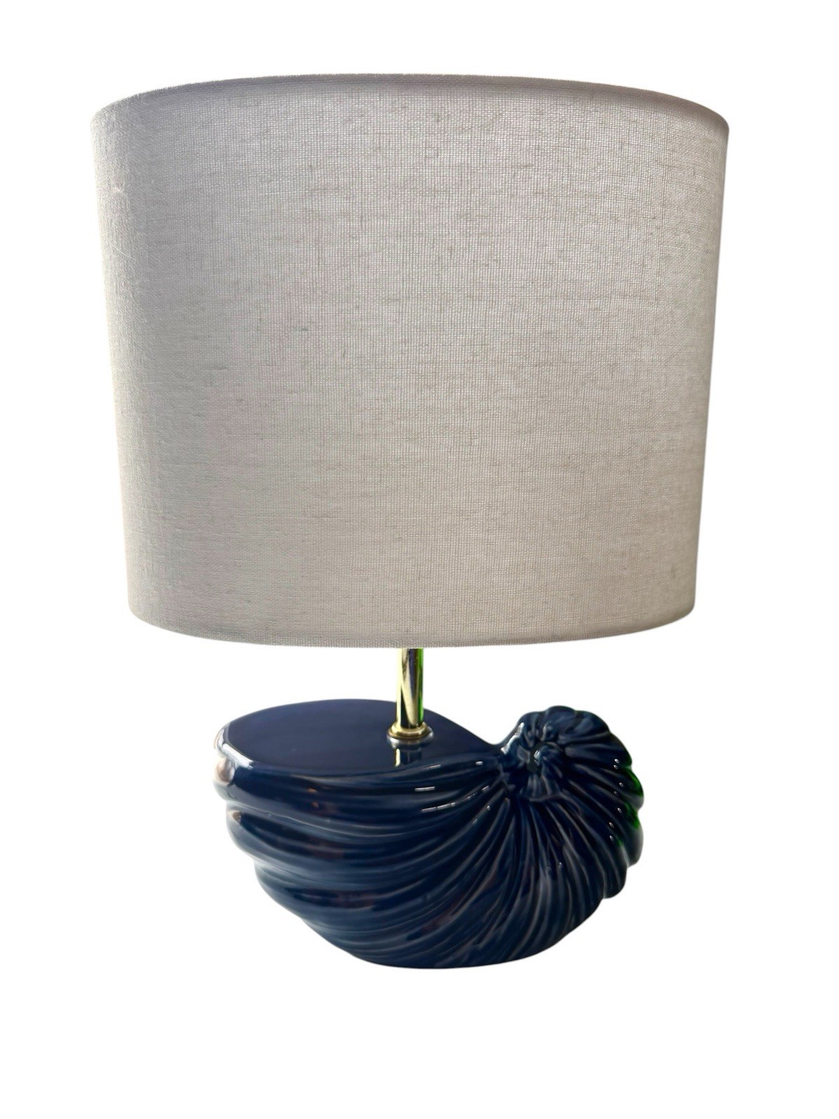 Shell Lamp Ceramic Table Beach Decor 