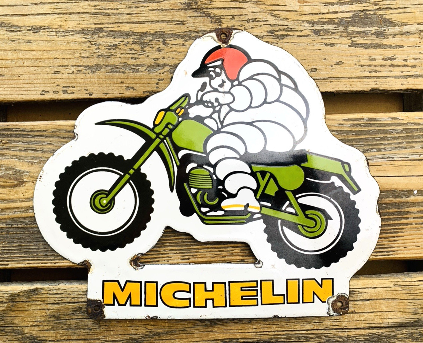 VINTAGE MICHELIN MAN TIRES 12x10\