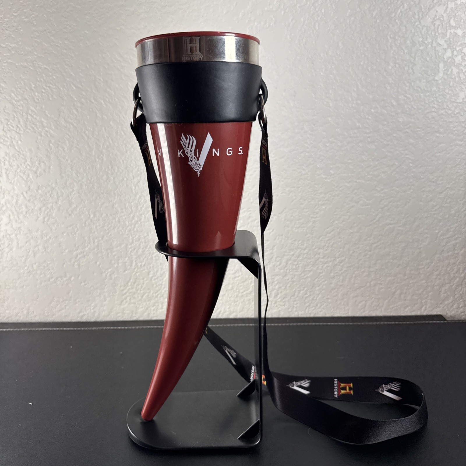 History Channel VIKINGS TV Show Promotional Drinking Horn by \