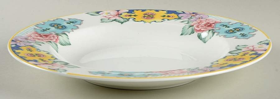 Pfaltzgraff Madelaine Rimmed Soup Bowl 2036784
