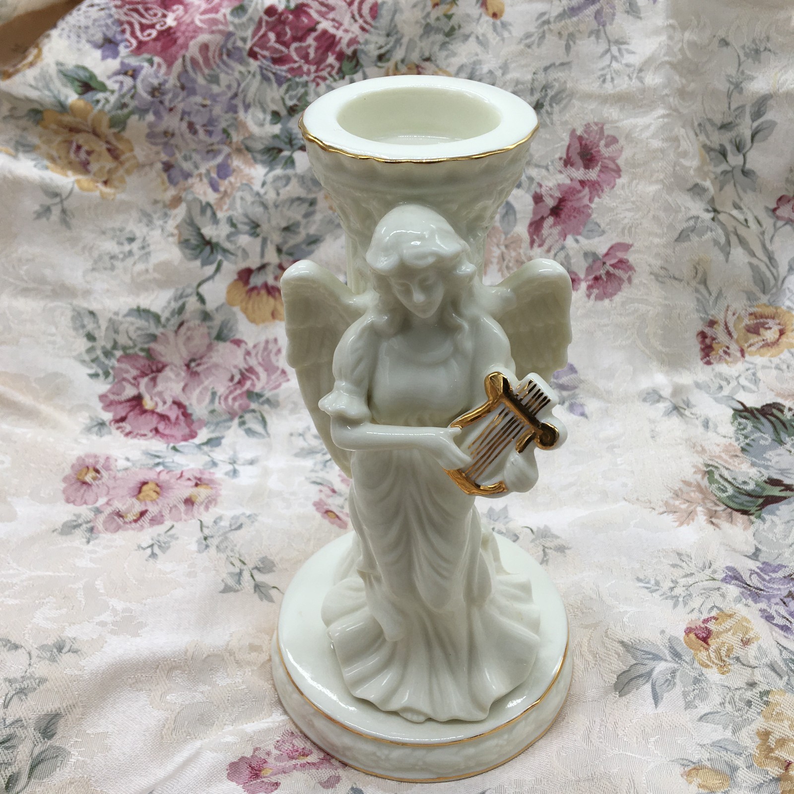 Formalities by Baum Bros Ivory with Gold Trim Angel & Harp 8\