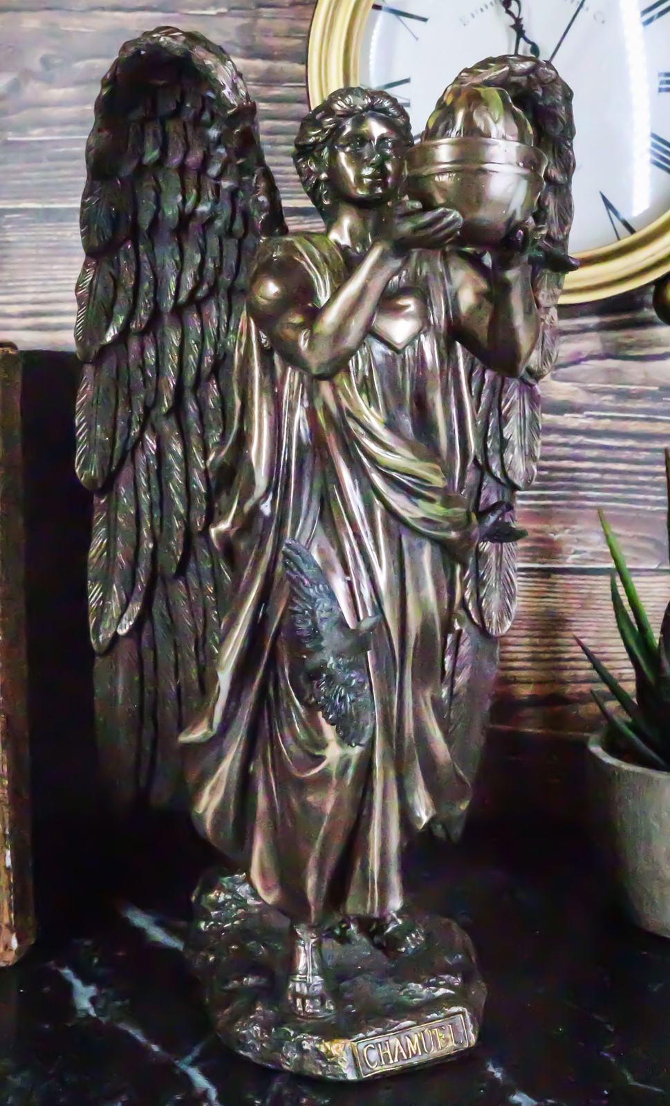Ebros Archangel Chamuel Statue 9.5