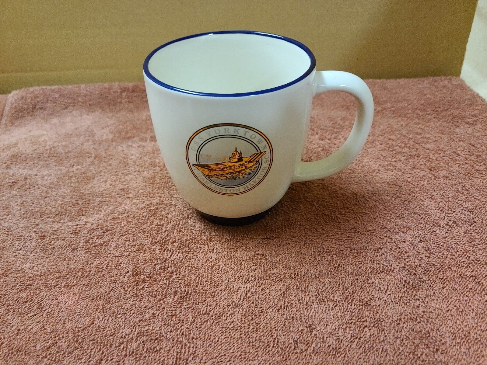 USS Yorktown CV 10 Charleston Harbor, SC Coffee Mug Cup