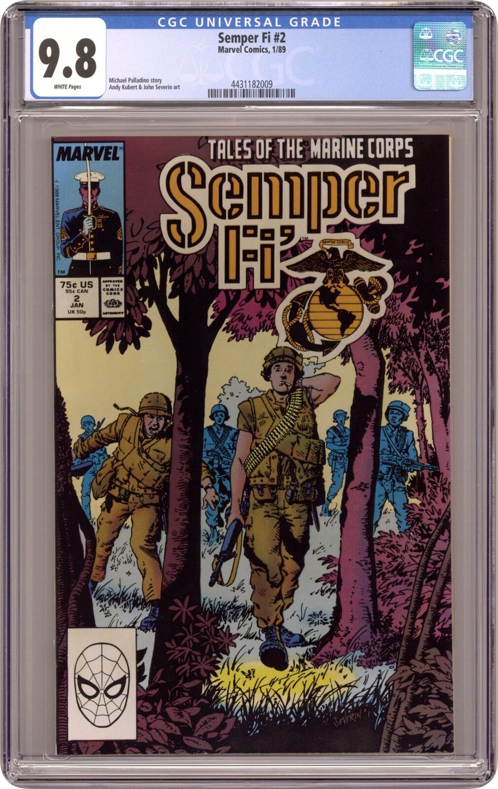 Semper Fi #2 CGC 9.8 1989 4431182009