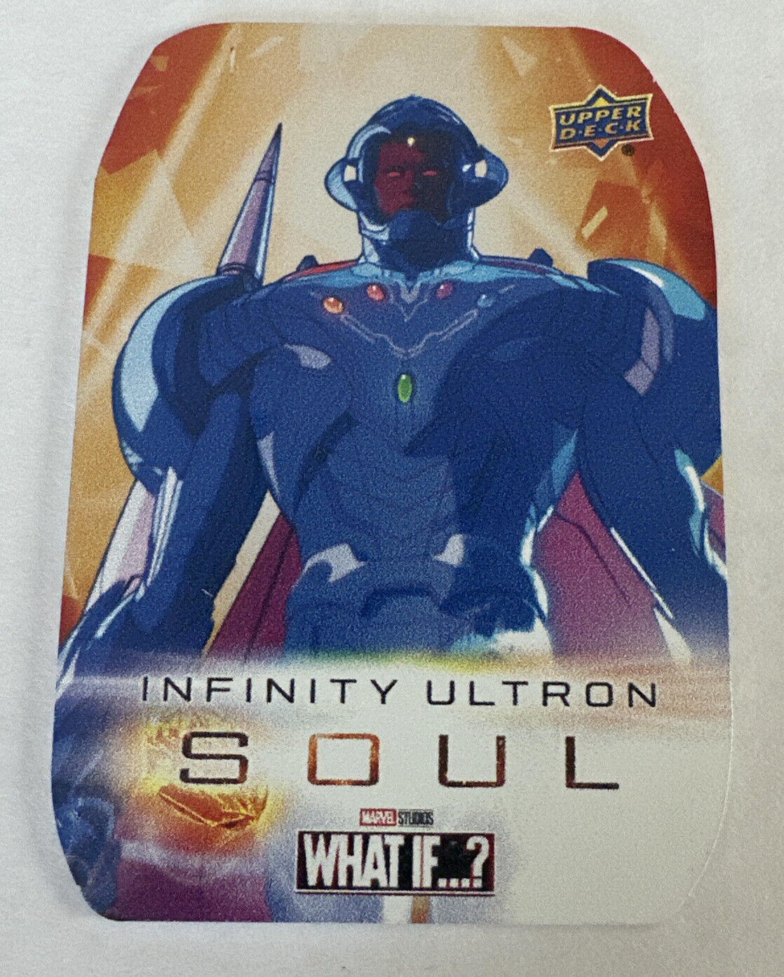 2023 Upper Deck Marvel What If..? Infinity Ultron Metal Diecut SOUL #IU-5