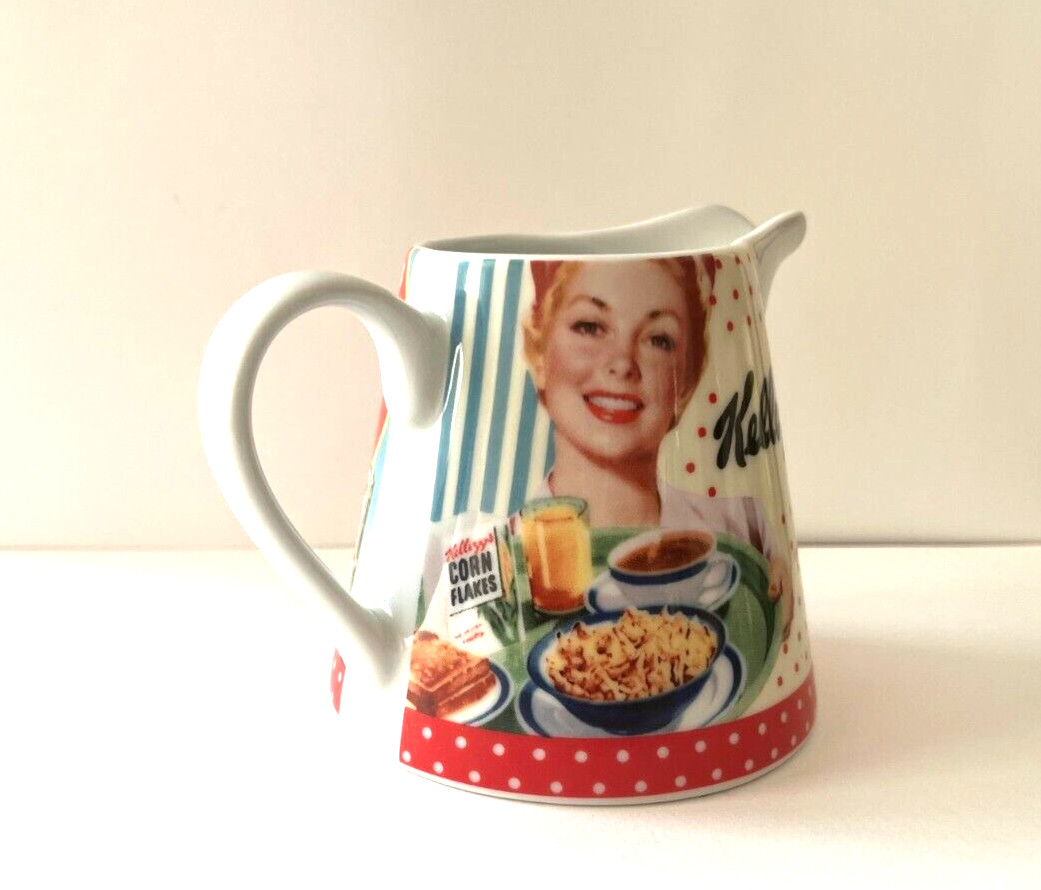 Portmeirion Vintage Kellogg\'s  Milk Jug/Creamer Set 1950\'s Style